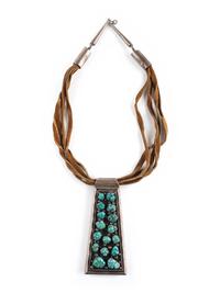 Large Reversible Silver Pendant