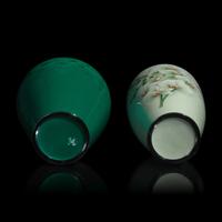 Two Japanese Cloisonné Vases, 20th Century