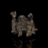 A patinated bronze figure of a standing Buddha 青銅佛造像 9th to 11th Century, possibly Javanese, ??????,?????