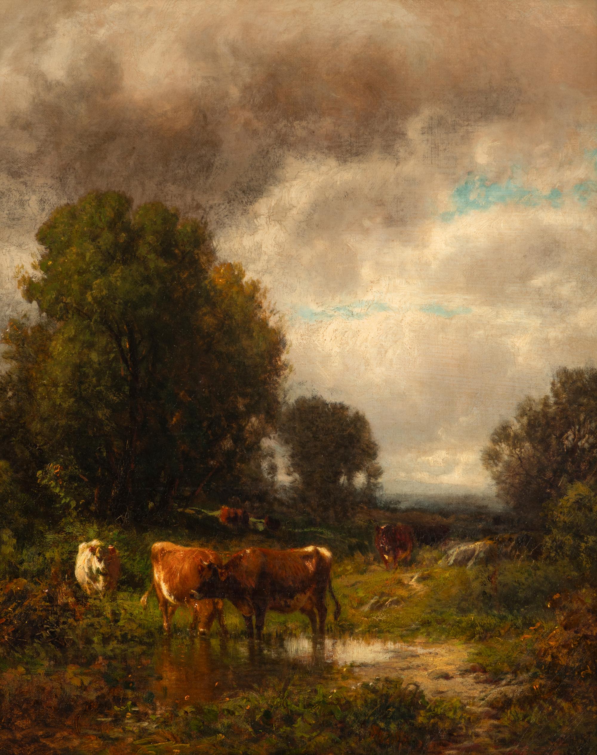 Cattle in a Landscape , 1884