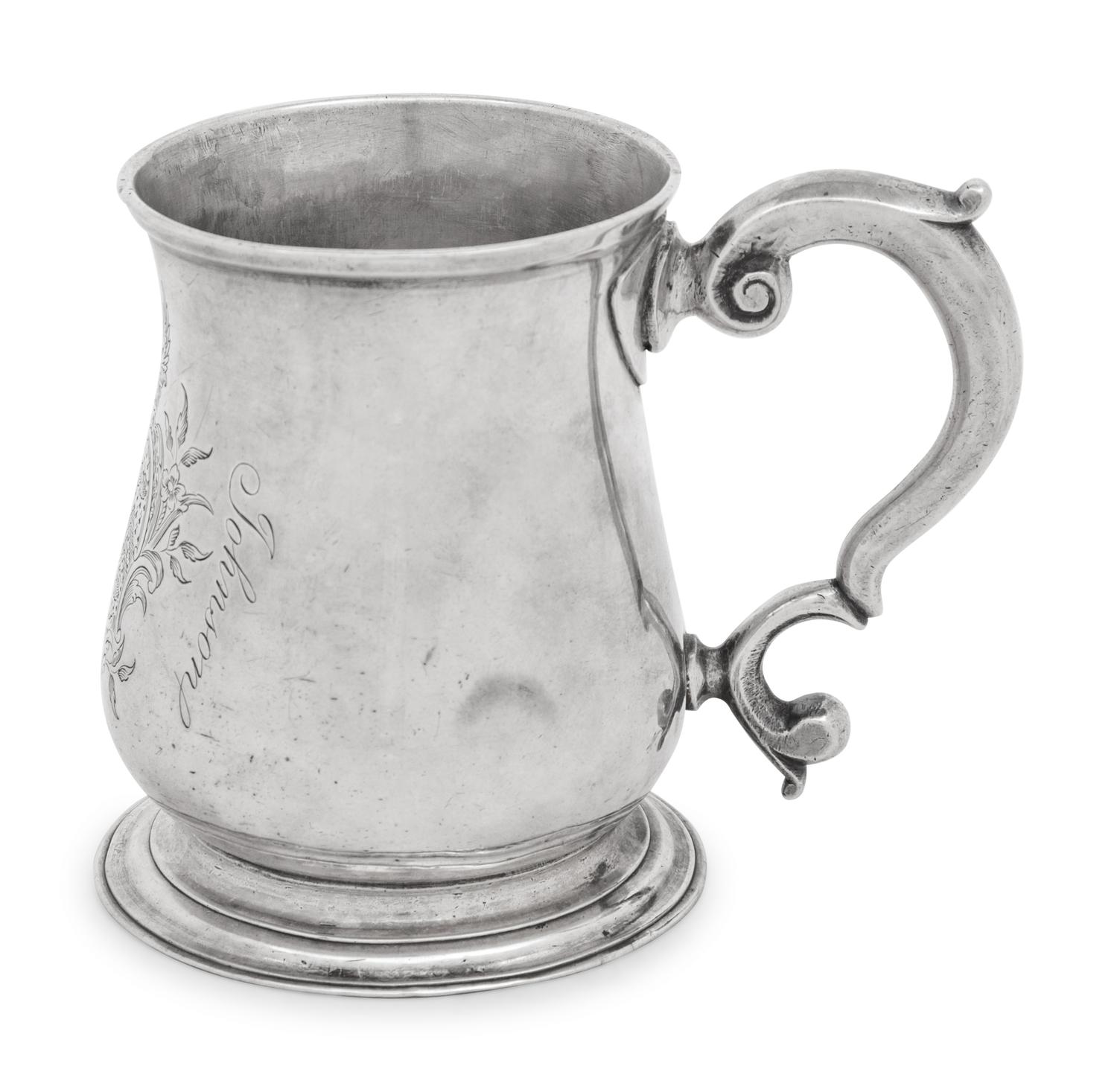 A George II Silver Cann
