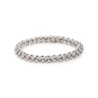 DIAMOND AND WHITE GOLD BRACELET