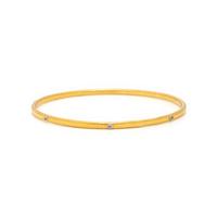 Gurhan, 'Hoopla', Three Yellow Gold and Diamond Bangle Bracelets