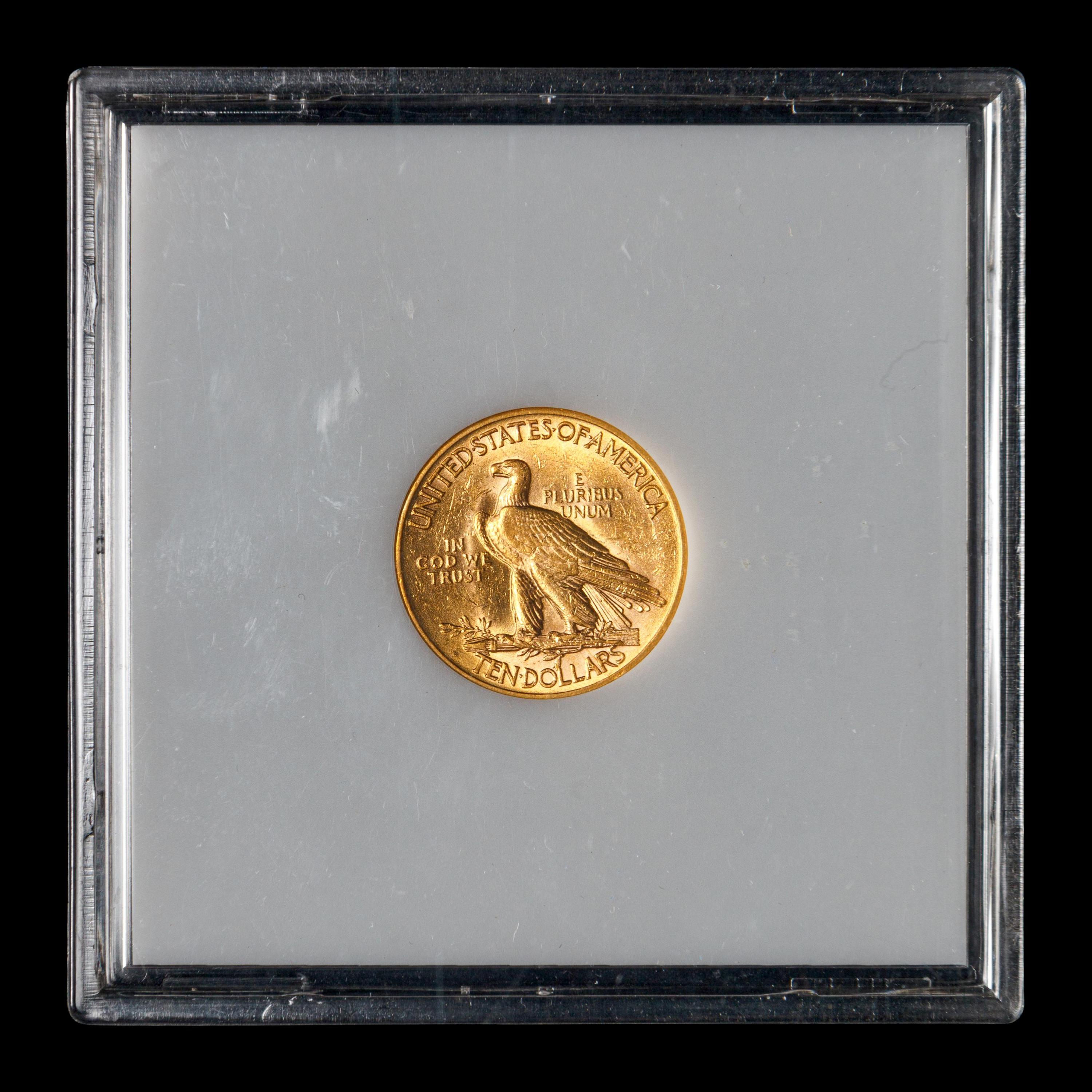 A 1926 Indian Head $10 Gold Coin