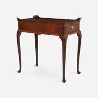 A George II carved mahogany silver table England, mid-18th century
