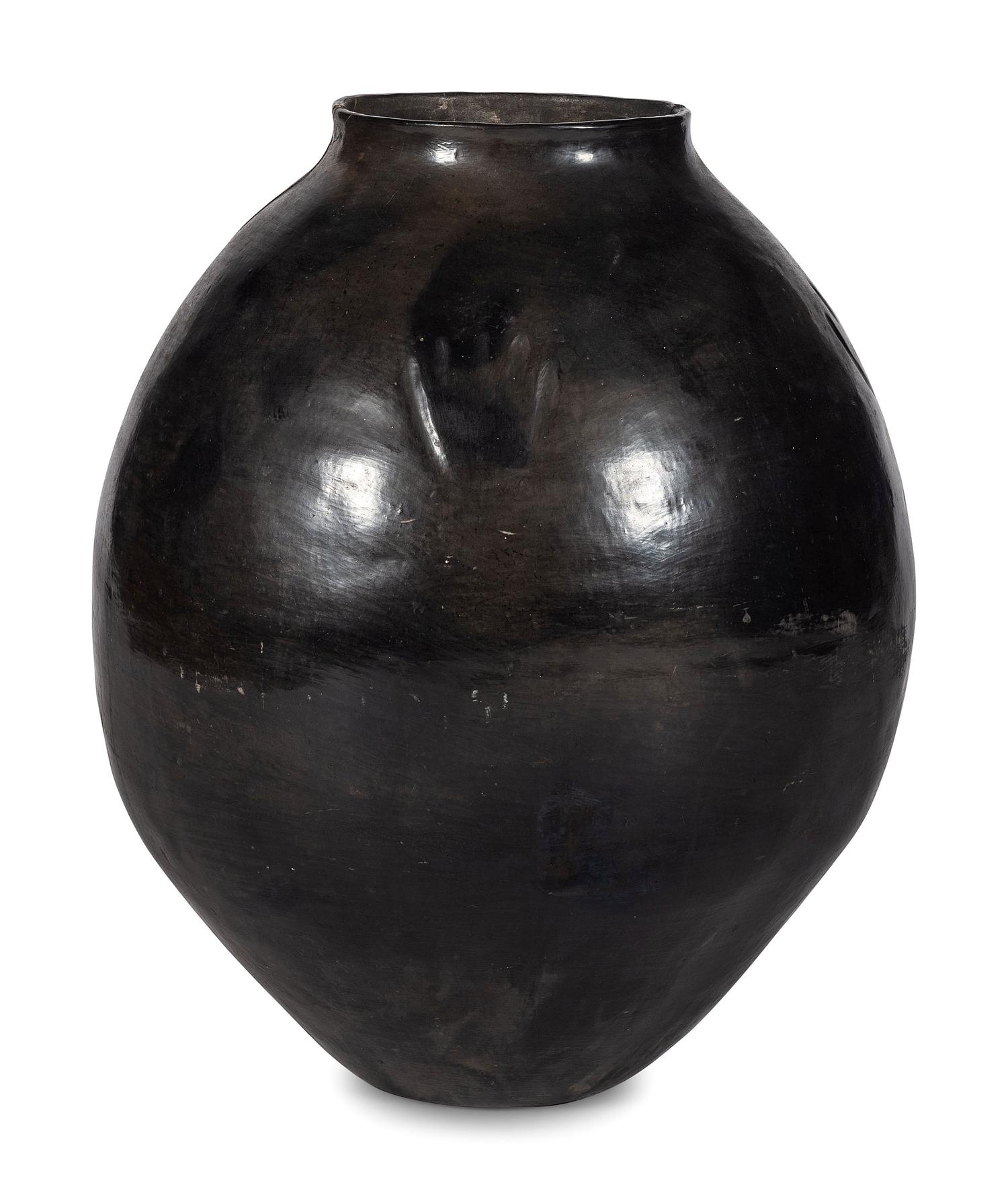 Santa Clara Pottery Storage Olla