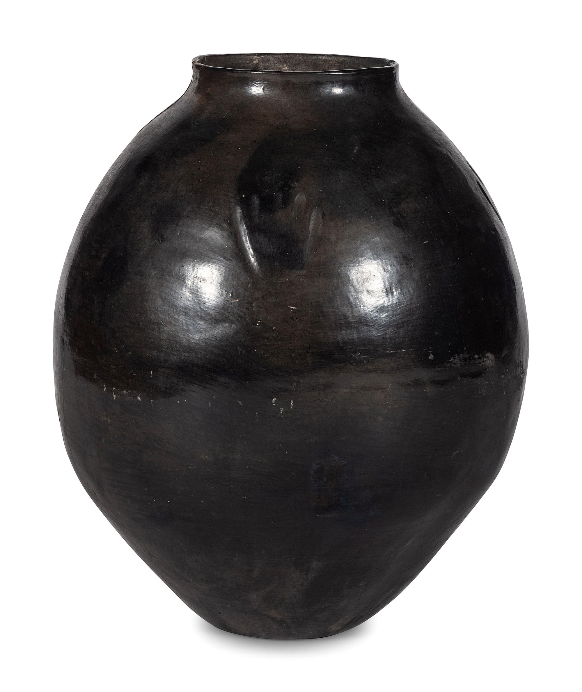 Santa Clara Pottery Storage Olla