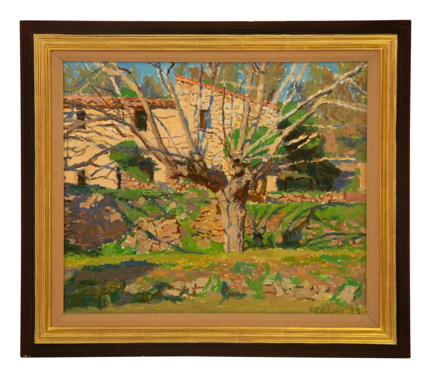 Untitled 'Houses in a Landscape'