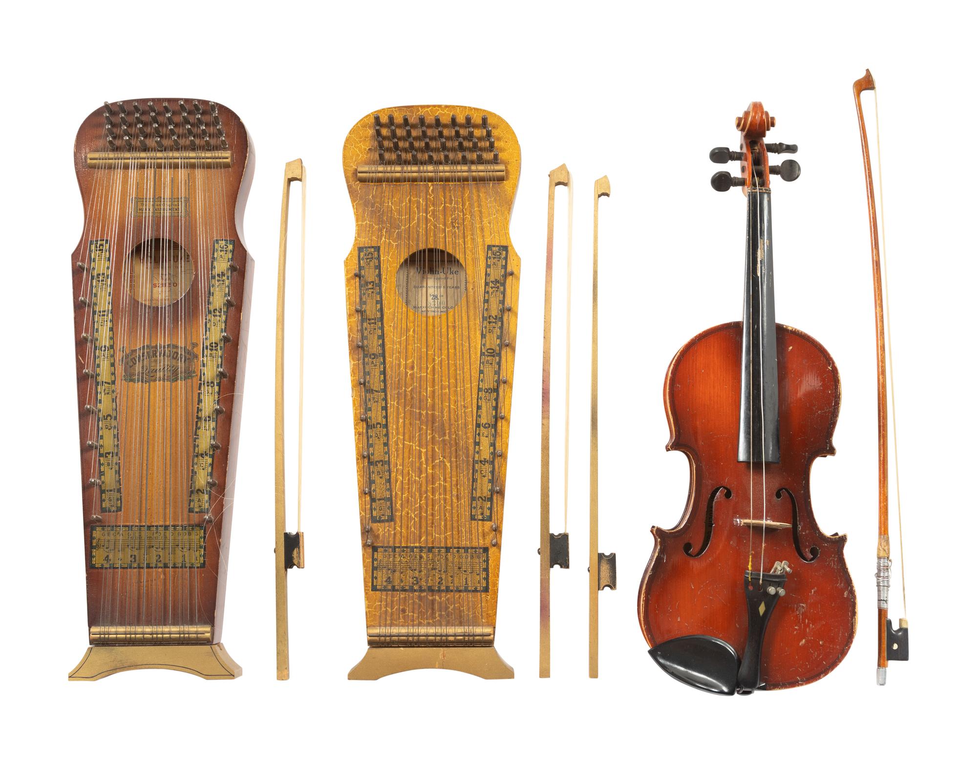 A Group of Five Stringed Instruments