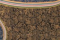 Two Brocade Woven Silk Lady's Vests