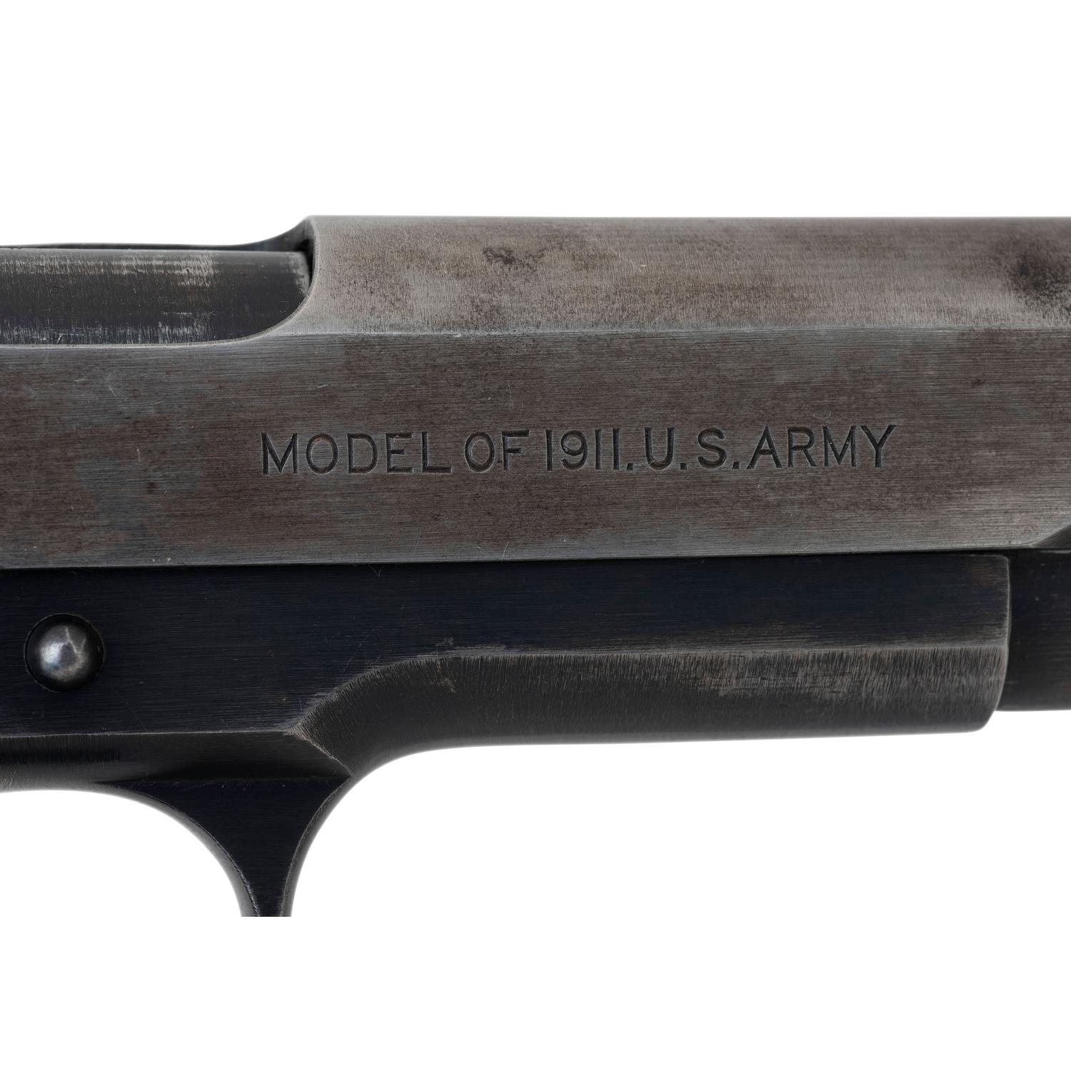 ** US Military Colt Model 1911 Pistol Manufactured in 1918