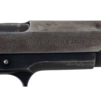 ** US Military Colt Model 1911 Pistol Manufactured in 1918