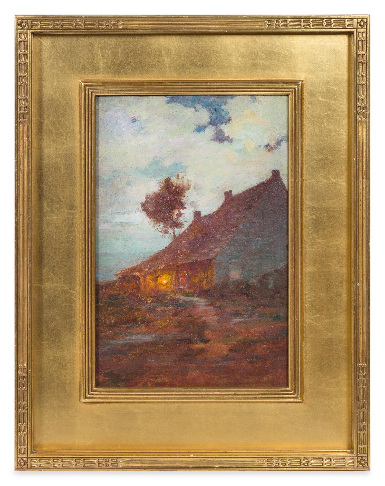 Walter Clark, (American, 1848-1917), A Light in the Window, Greenwich, Connecticut, 1895