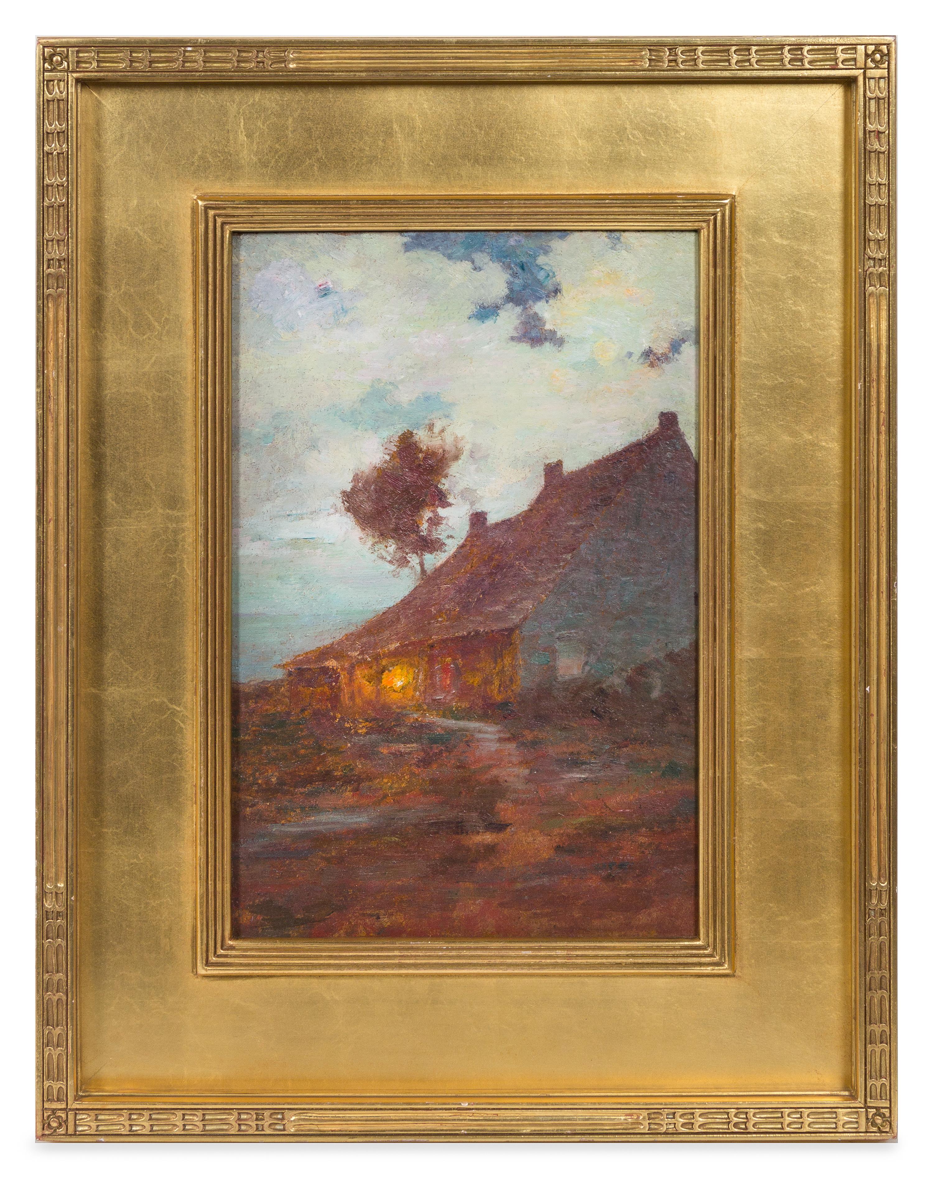 Walter Clark, (American, 1848-1917), A Light in the Window, Greenwich, Connecticut, 1895