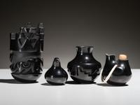 Miniature Blackware Pottery