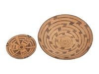 Akimel O'odham Basketry Trays