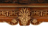 A Régence Style Gilt Bronze Mounted Kingwood and Floral Marquetry Table