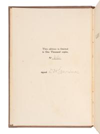 LAWRENCE, D.H (1885-1930). Lady Chatterley's Lover . Florence: Privately Printed, 1928.