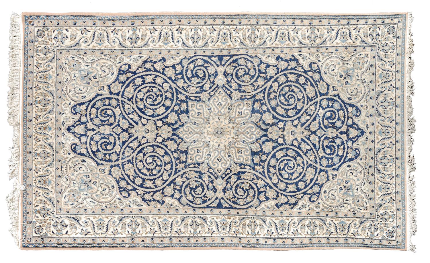 A Nain Wool Rug