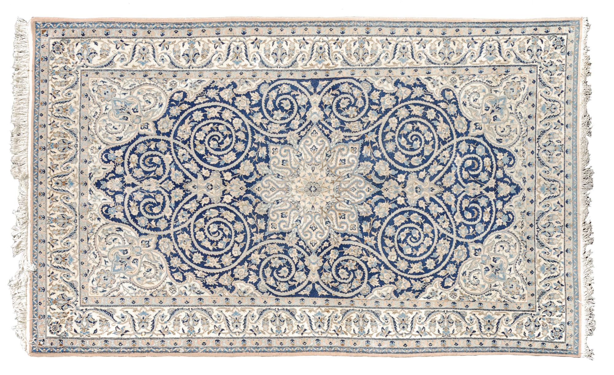 A Nain Wool Rug