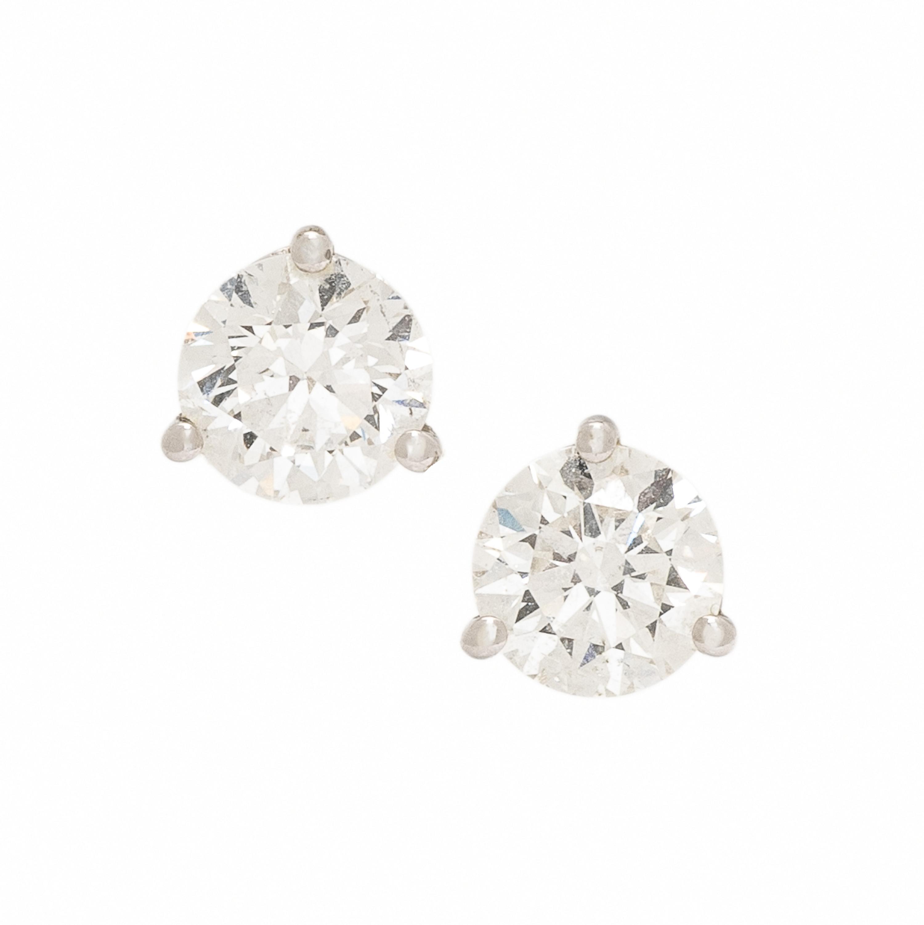 Diamond Stud Earrings