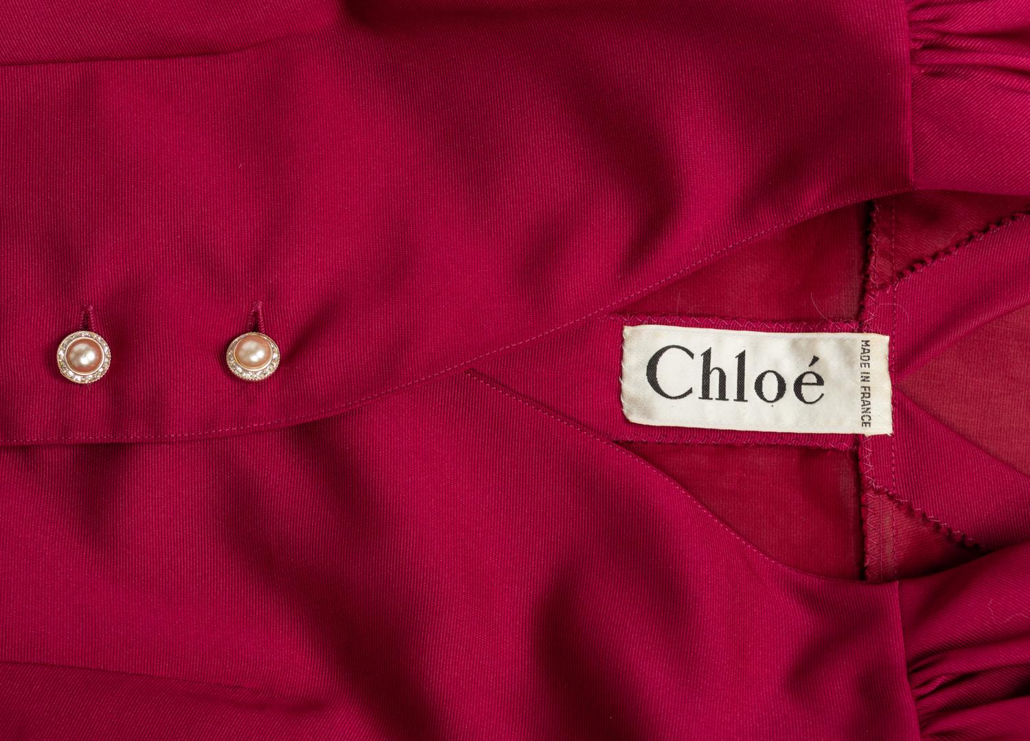 Karl Lagerfeld for Chloé Dress, Fall 1979