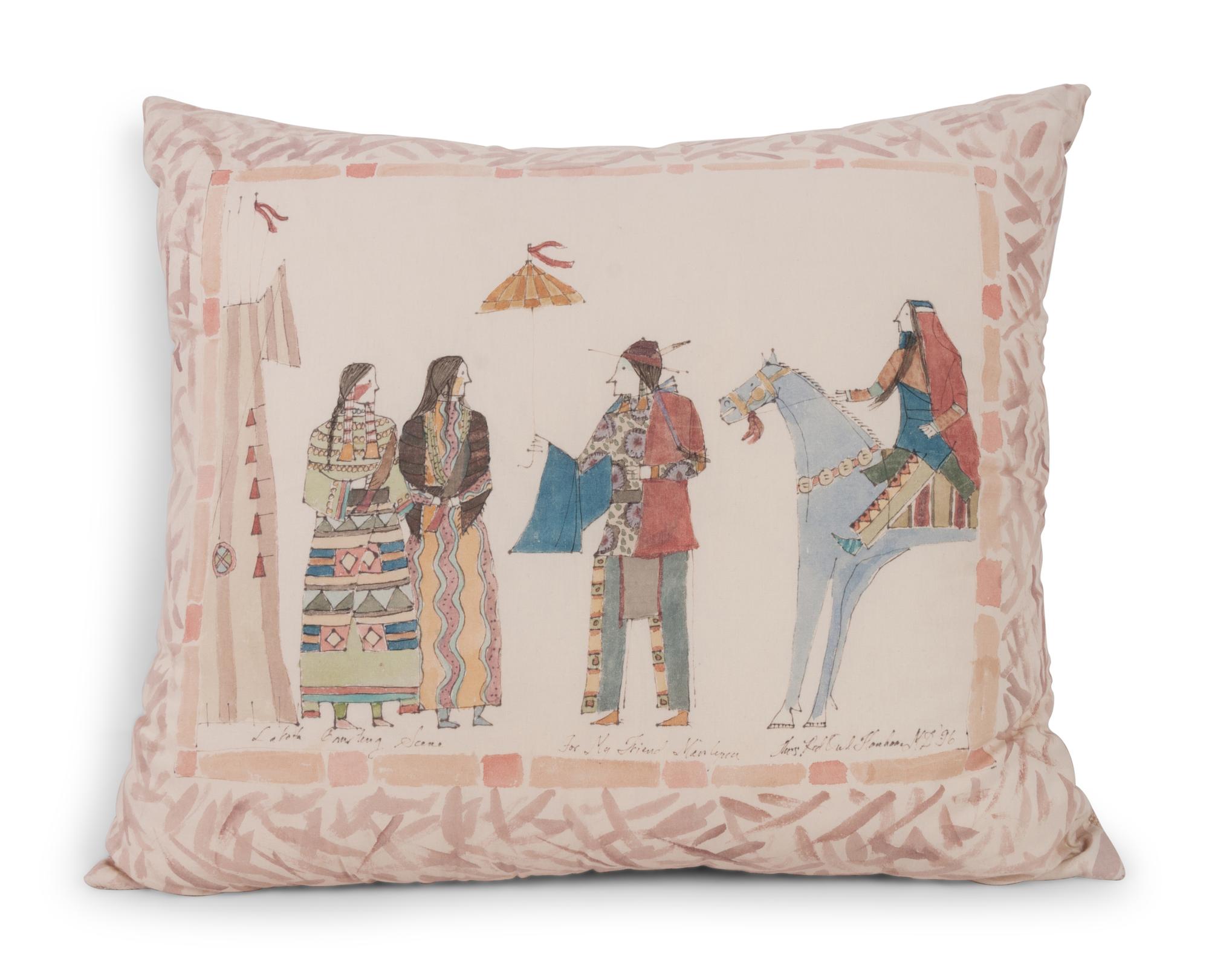 Lakota Courting Scene