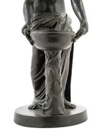 An Italian Grand Tour Style Bronze Figure of a Danaïde