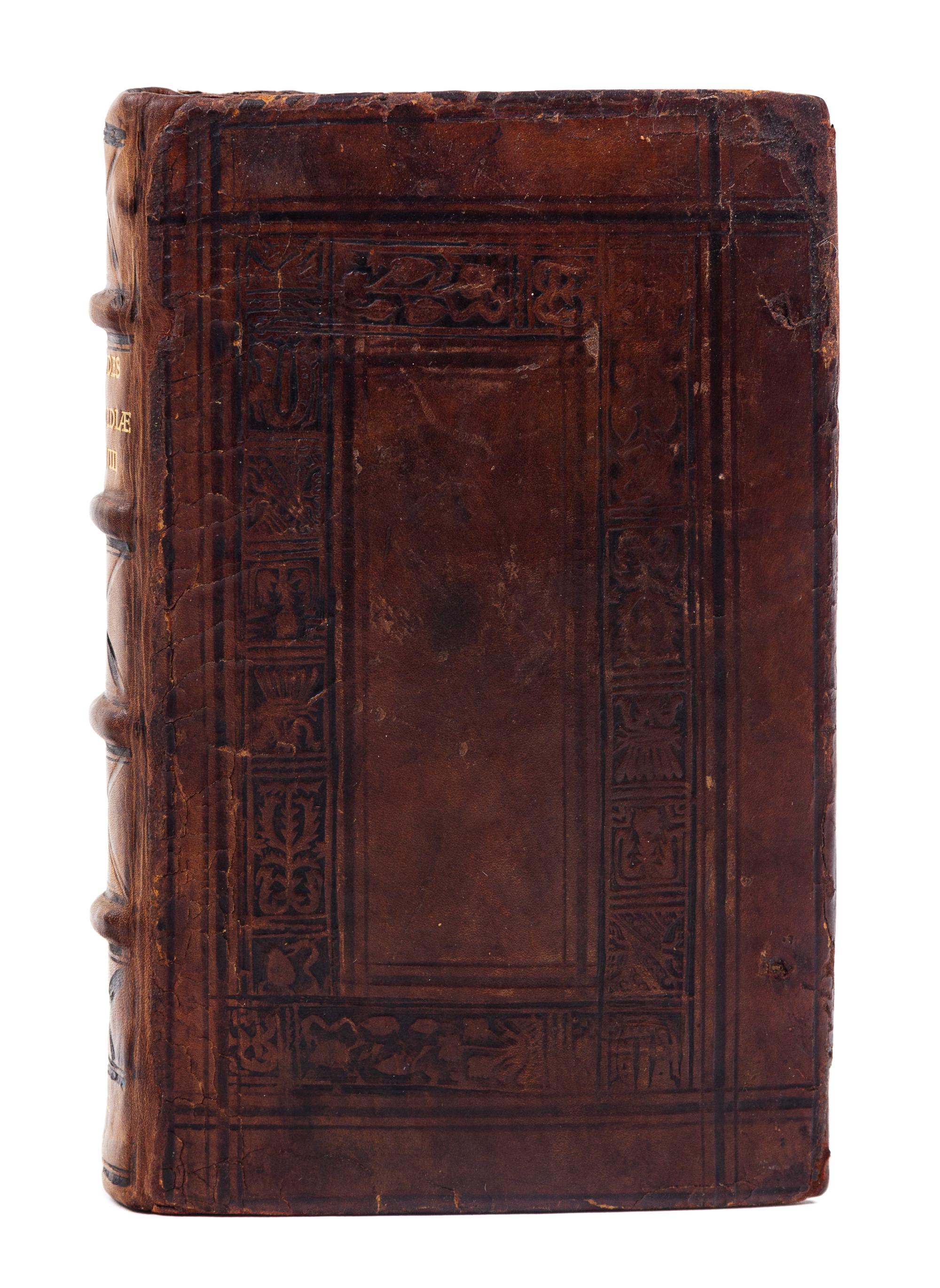 EURIPIDES (ca 480-ca 406 B.C.). Opera. [Tragoediae IX-XVIII.] Basel: Robert Winter, 1541. Contemporary English Calf.