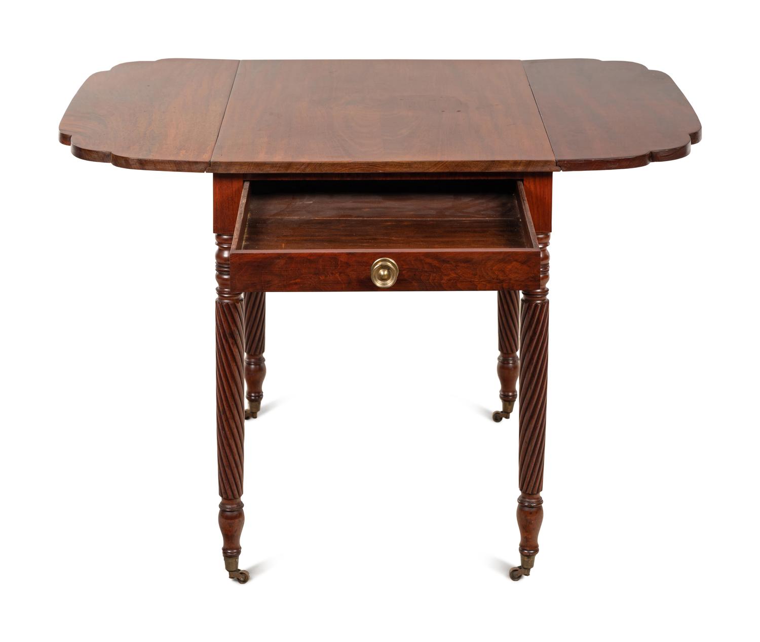 A Regency Style Mahogany Pembroke Table