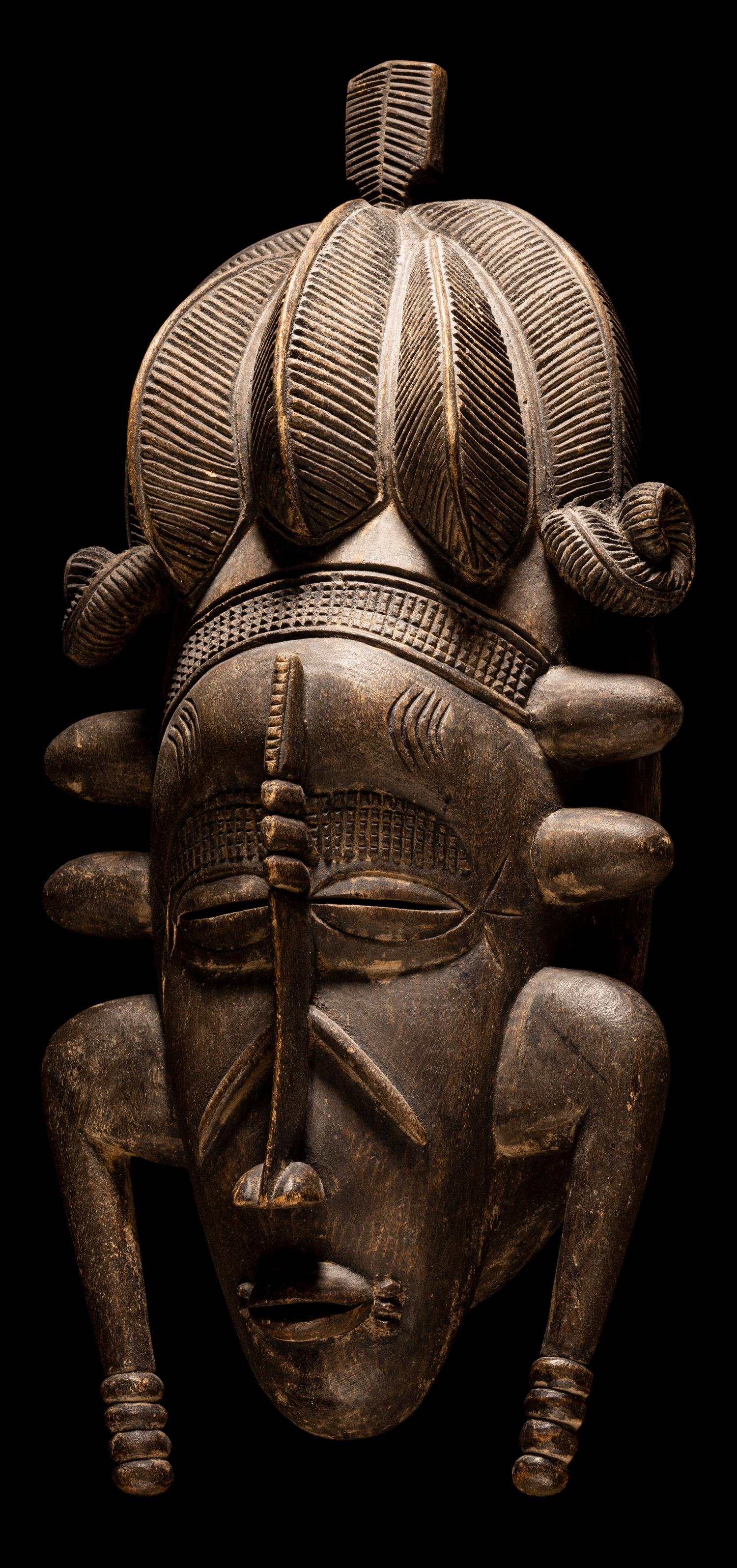 Three Senufo Wood Masks