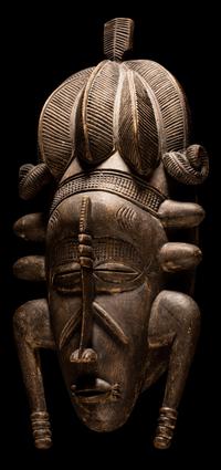 Three Senufo Wood Masks
