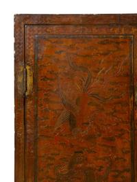 A Chinese Lacquer Cabinet