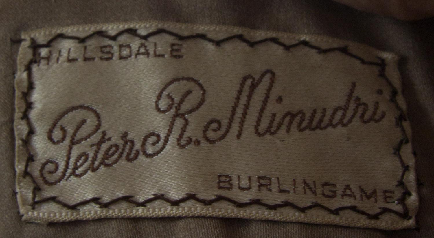 A Brown Mink Jacket,