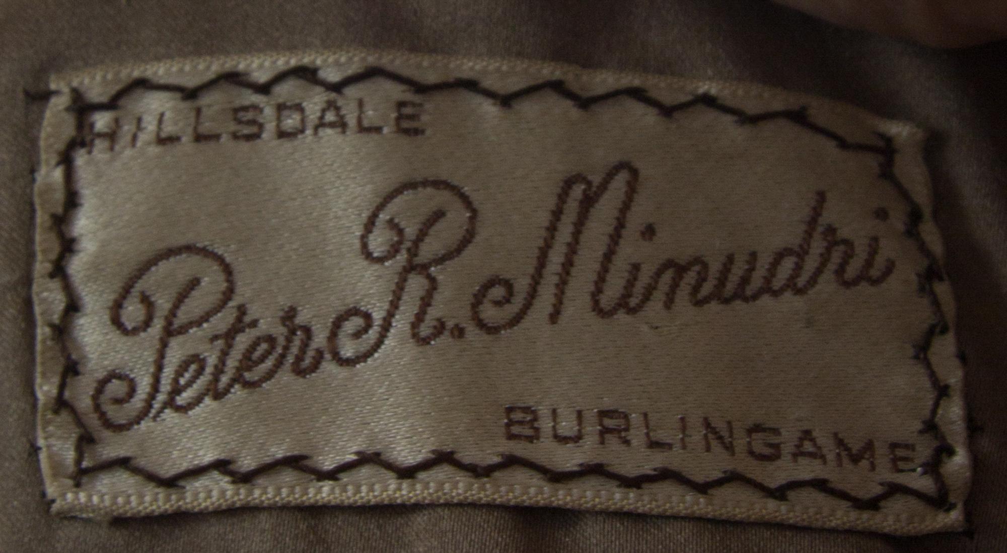 A Brown Mink Jacket,