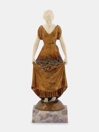 Woman with Flowers
