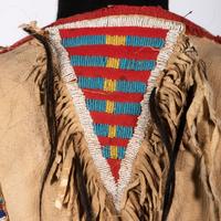 Northern Plains Beaded Hide Shirt