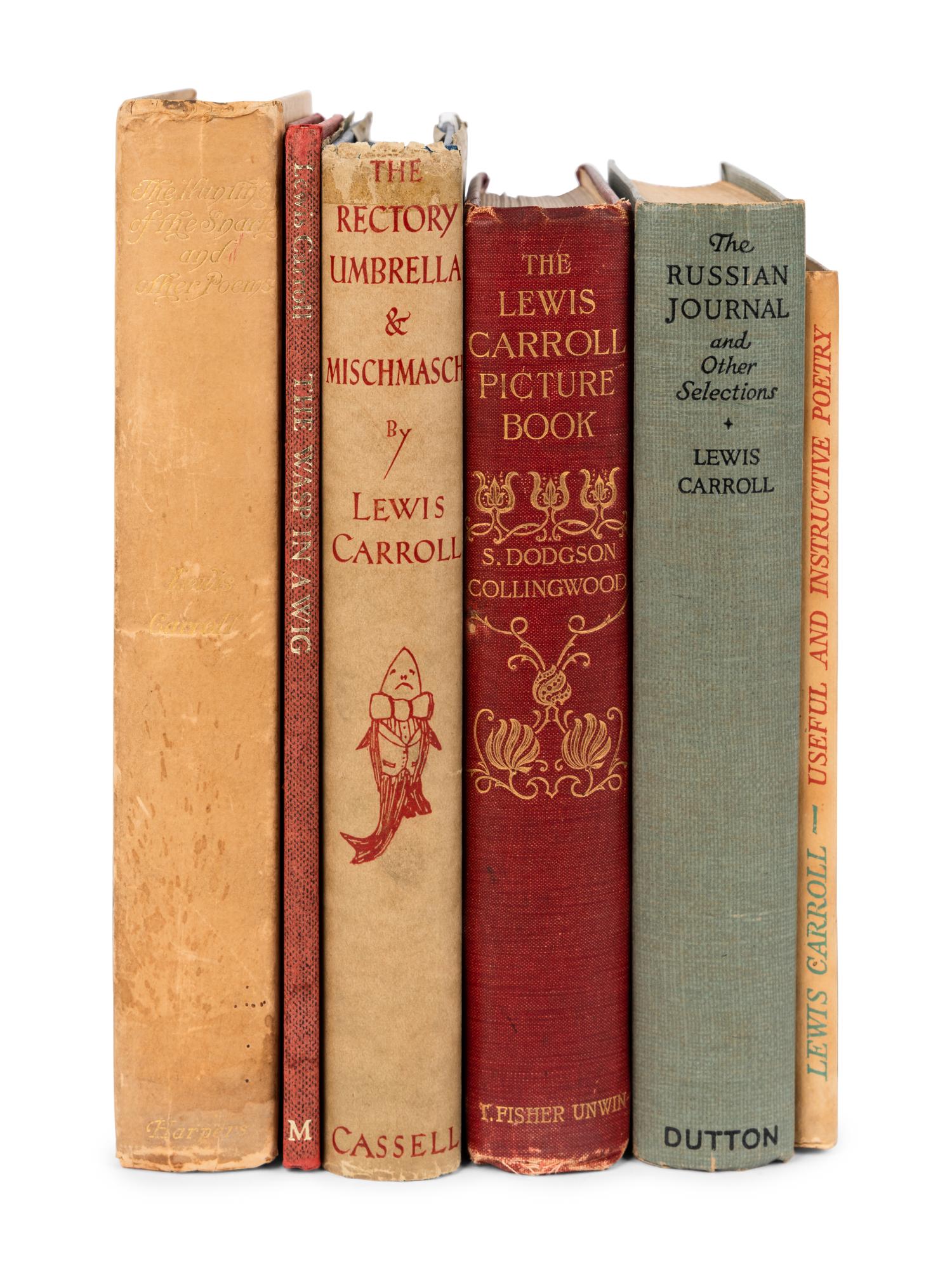 DODGSON, Charles Lutwidge ("Lewis Carroll") (1832-1898). A group of 8 works, including: