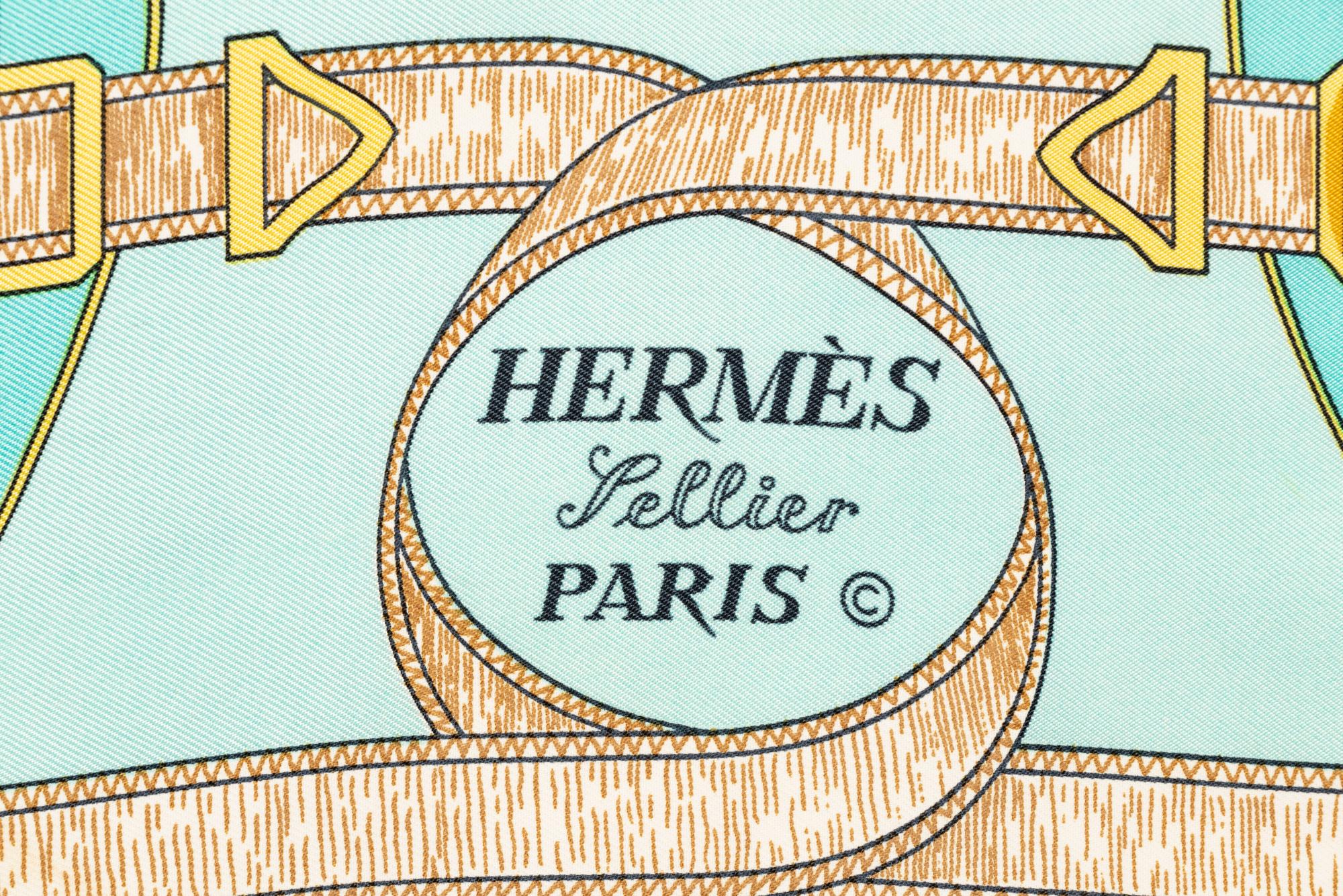 Four Hermès Scarves