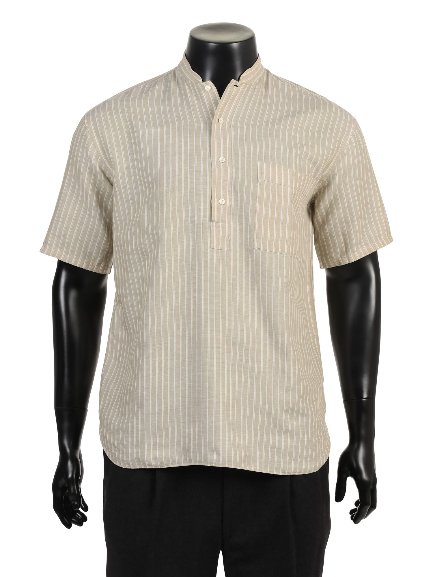 Group of Vintage Men's Designer Shirts, 1990-2000s: Harvey and Hudson, Valentino & Bagutta