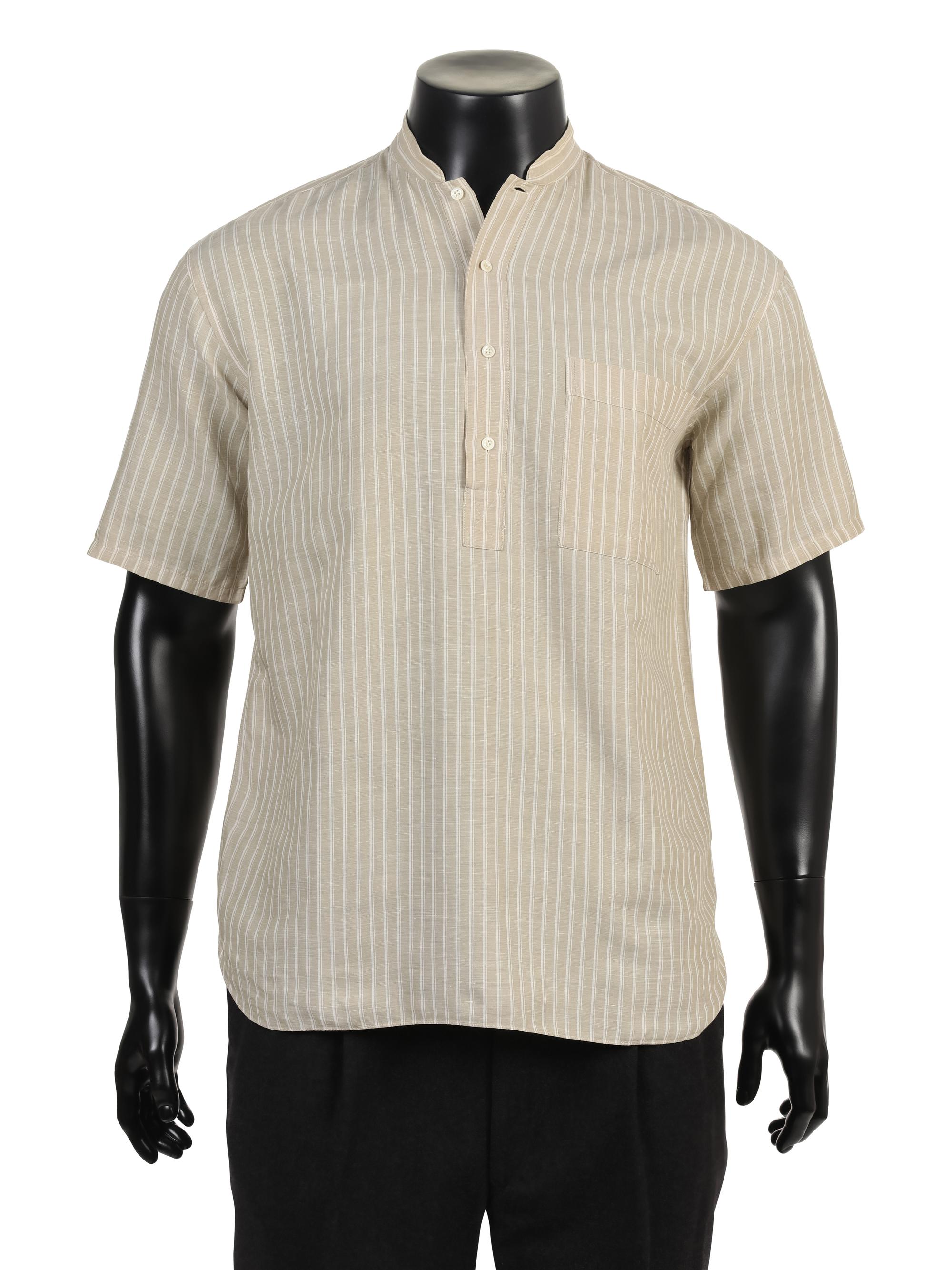 Group of Vintage Men's Designer Shirts, 1990-2000s: Harvey and Hudson, Valentino & Bagutta
