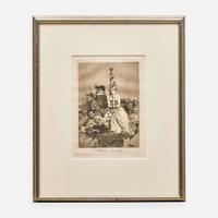 Francisco Goya (Spanish, 1746–1828) Hasta la Muerte (Plate 55 from 'Los Caprichos'); together with a Companion (2)