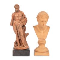 Two Grand Tour Terracotta Articles