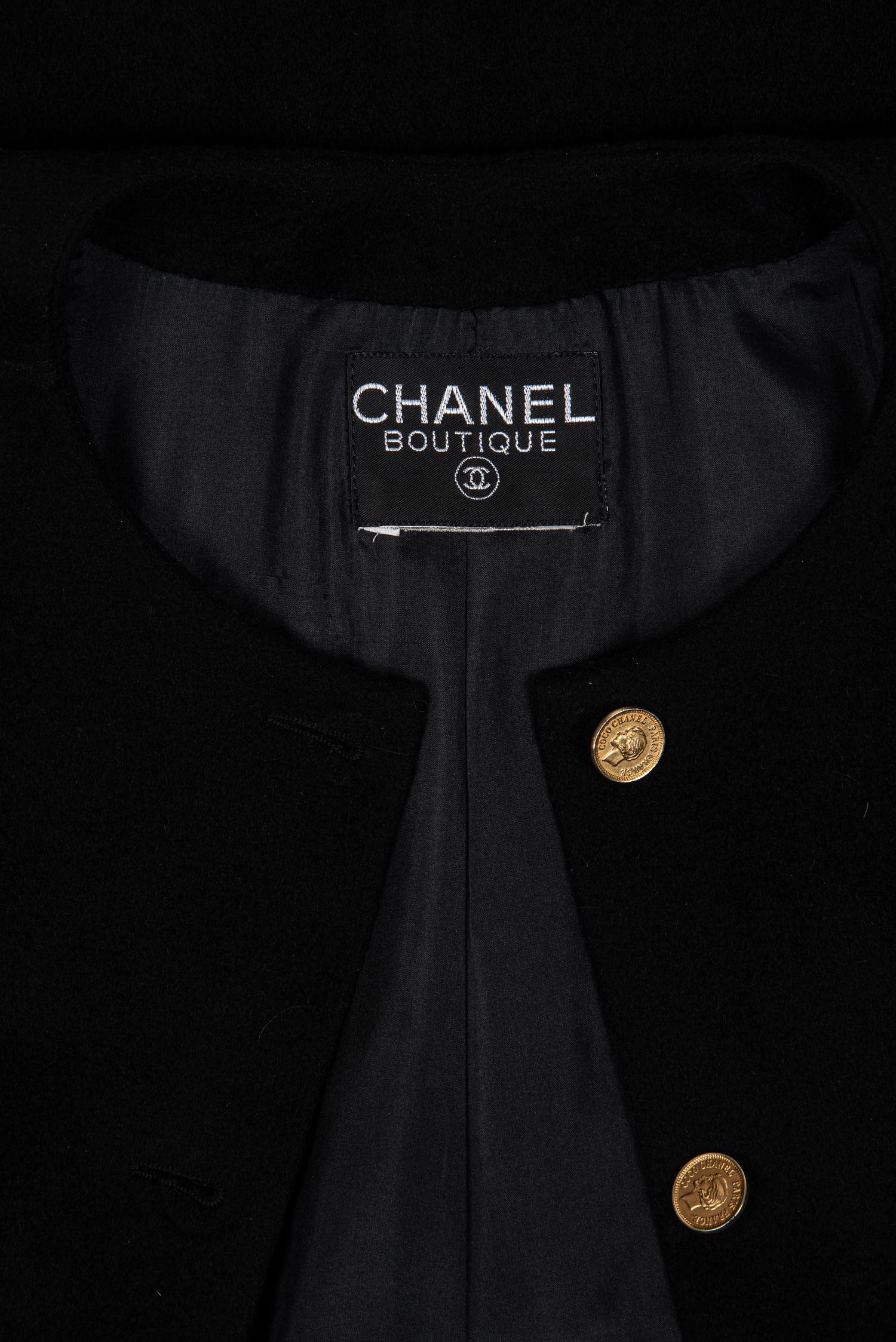 Chanel Cashmere Cape, 1980-90s