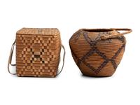Salish Imbricated Baskets