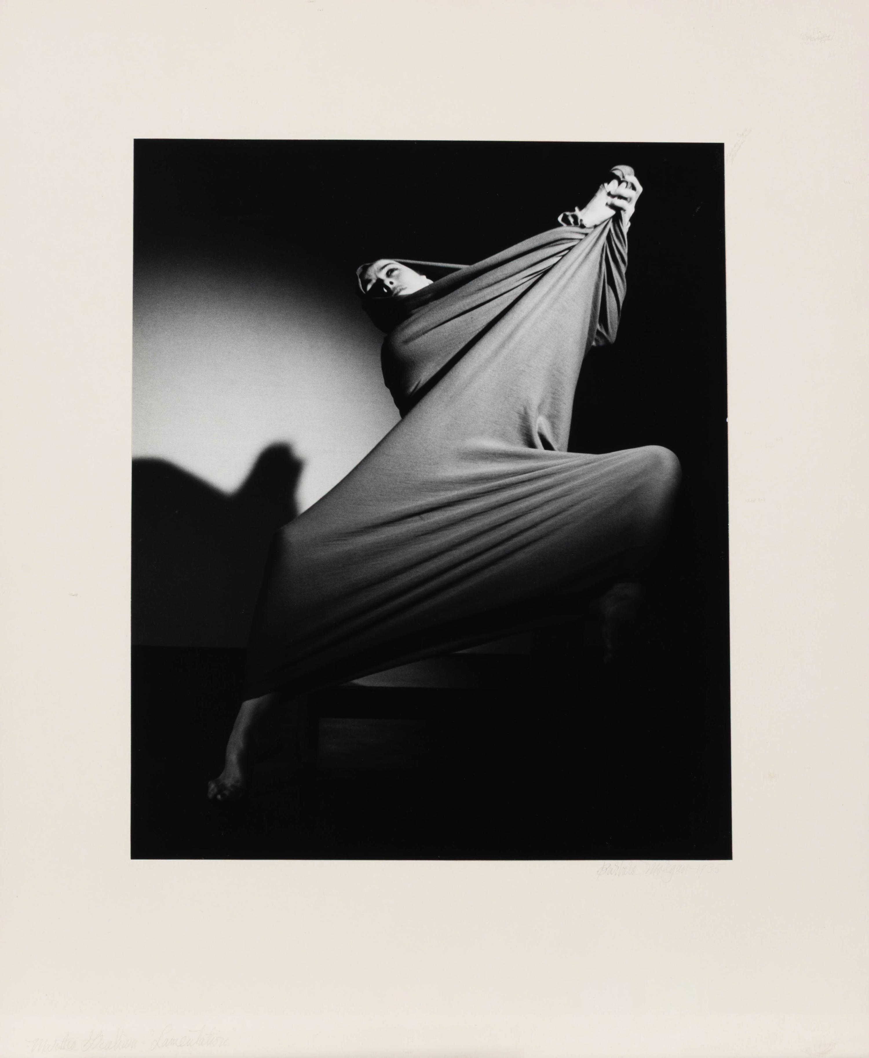 Barbara Morgan (American, 1900–1992) — Martha Graham-Lamentation, 1935; printed 1971