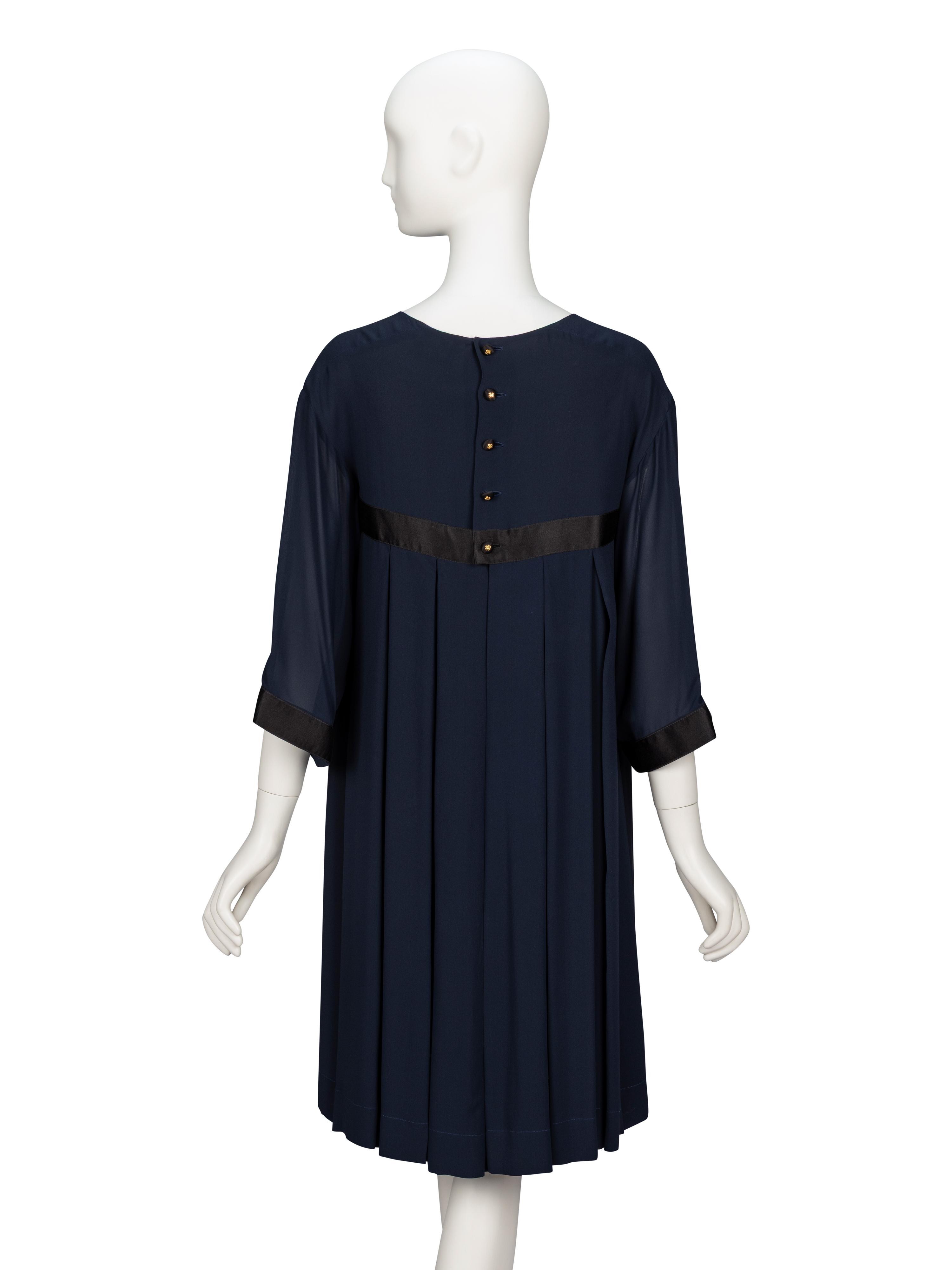Chanel, Chiffon Babydoll Dress