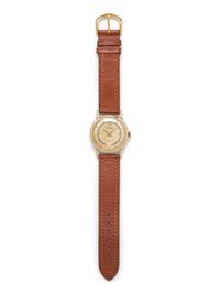 LeCOULTRE, VINTAGE, 14K YELLOW GOLD WRISTWATCH