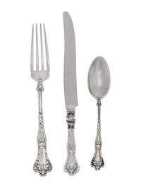An American Silver Flatware Service