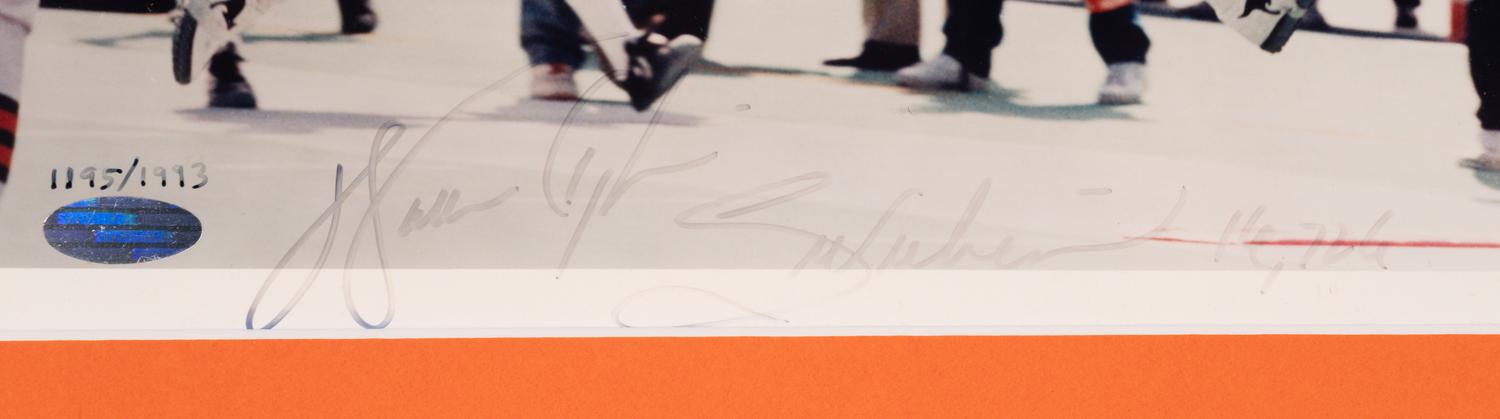 A Walter Payton Signed and Inscribed 16x20 Framed and Mated Display With Multiple Inscriptions from Chicago Bears Legend